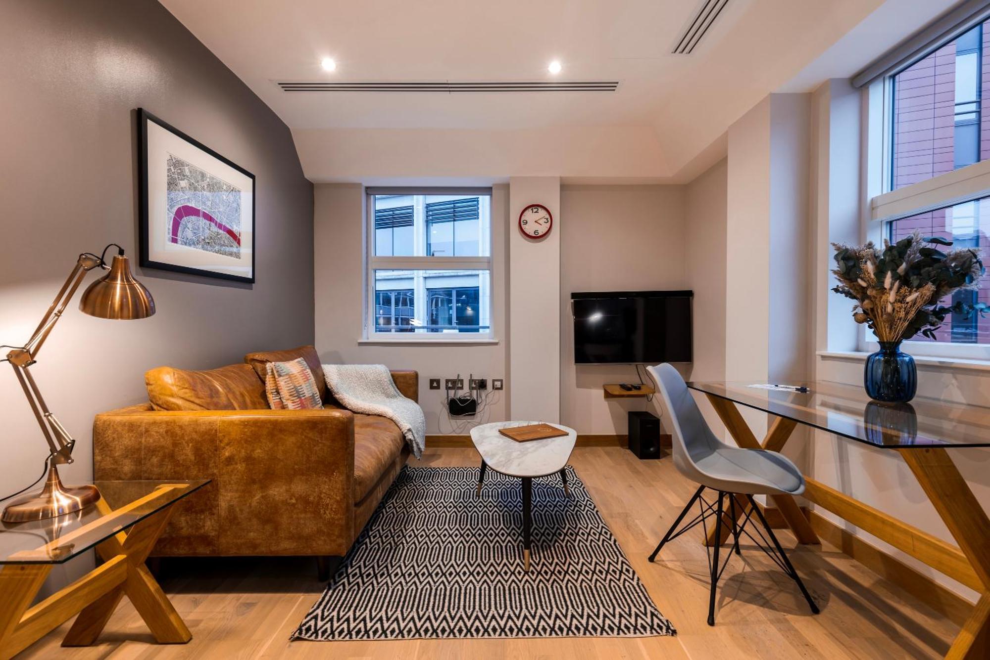 Barbican Serviced Apartments By Lovelystay Londyn Zewnętrze zdjęcie