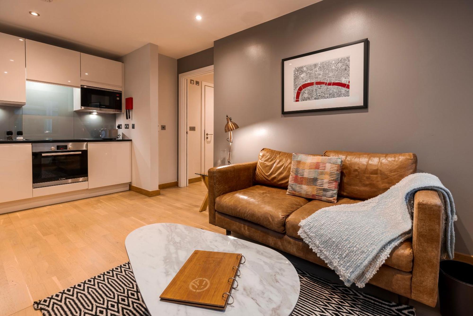 Barbican Serviced Apartments By Lovelystay Londyn Pokój zdjęcie