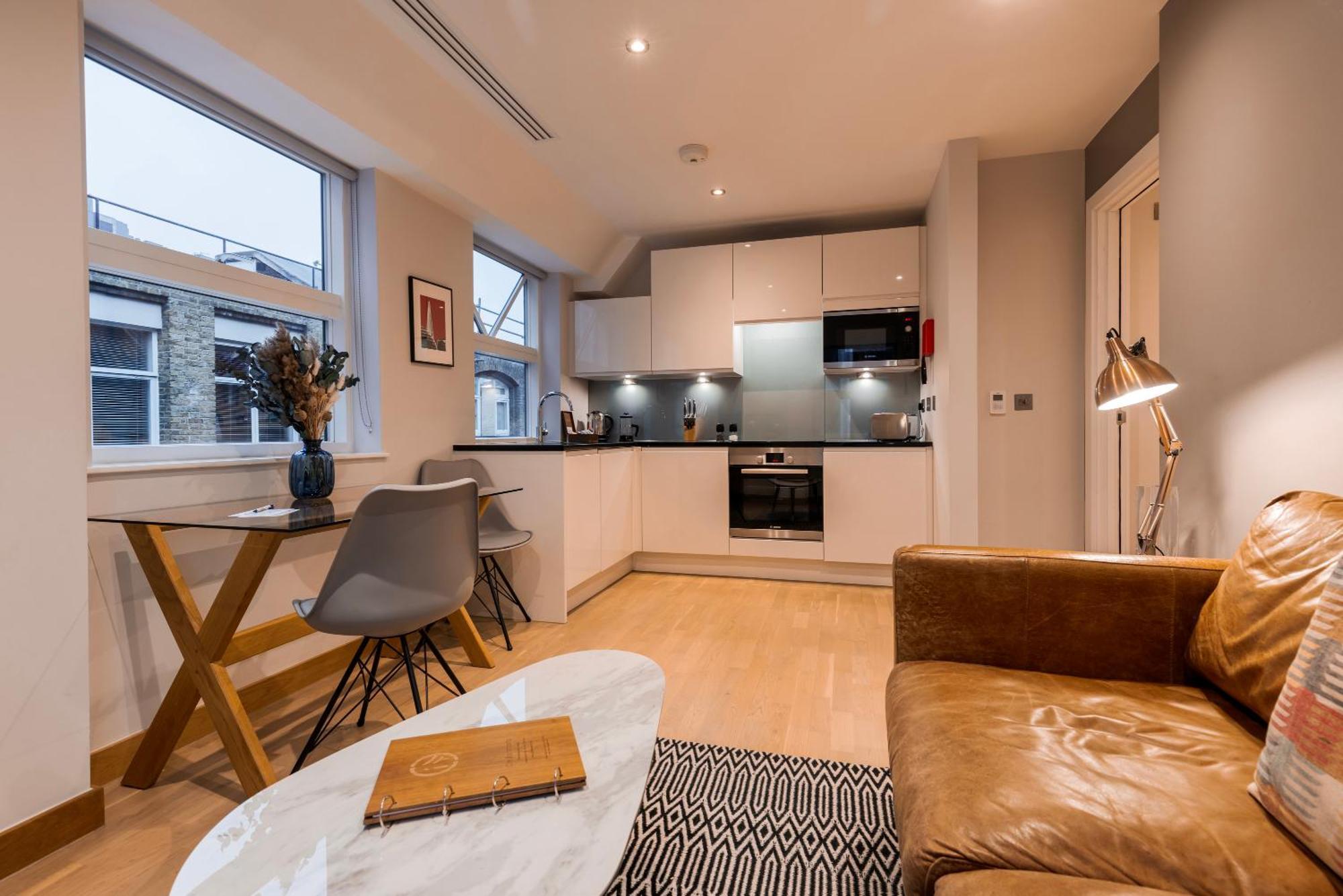 Barbican Serviced Apartments By Lovelystay Londyn Zewnętrze zdjęcie