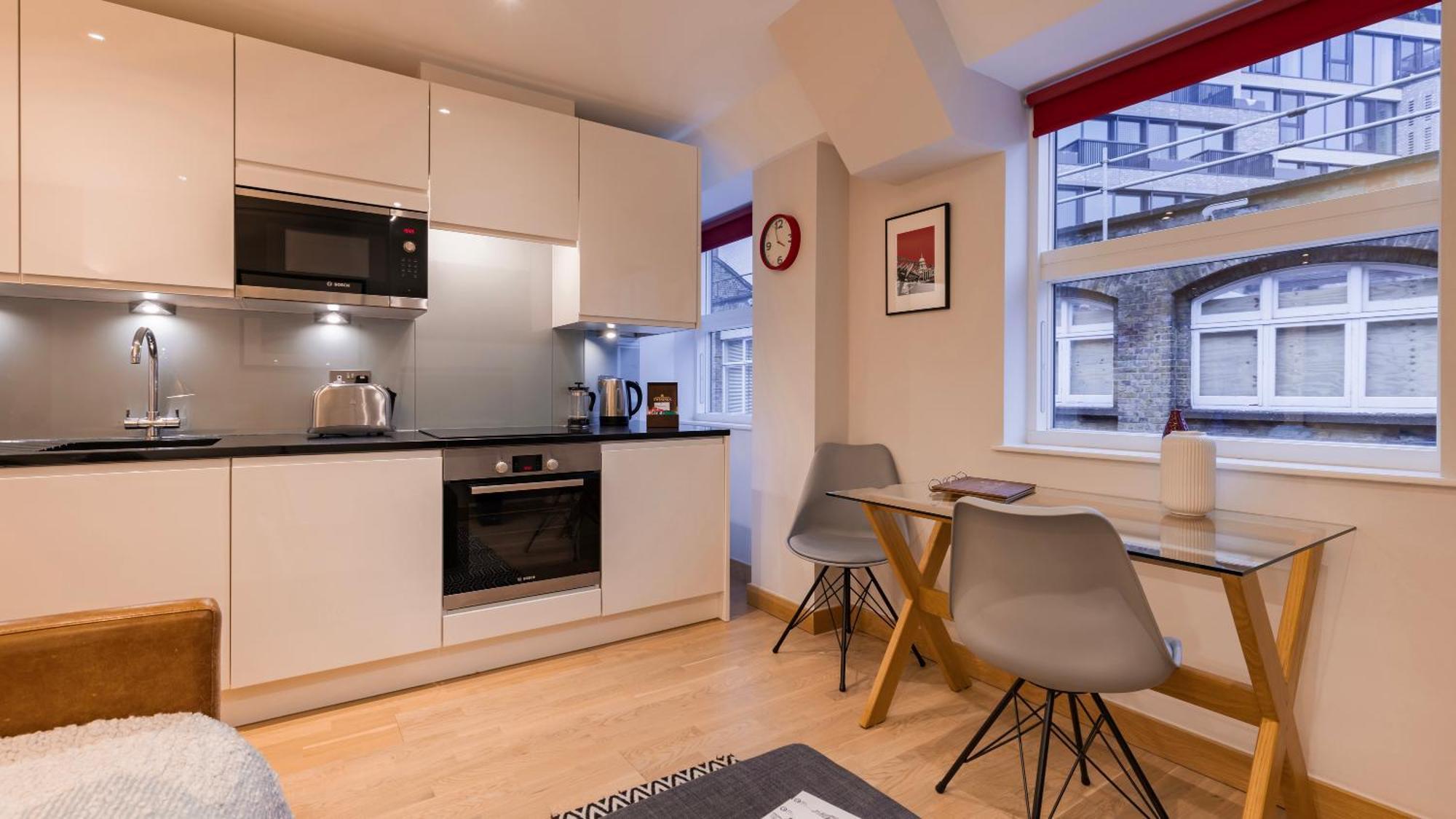Barbican Serviced Apartments By Lovelystay Londyn Zewnętrze zdjęcie